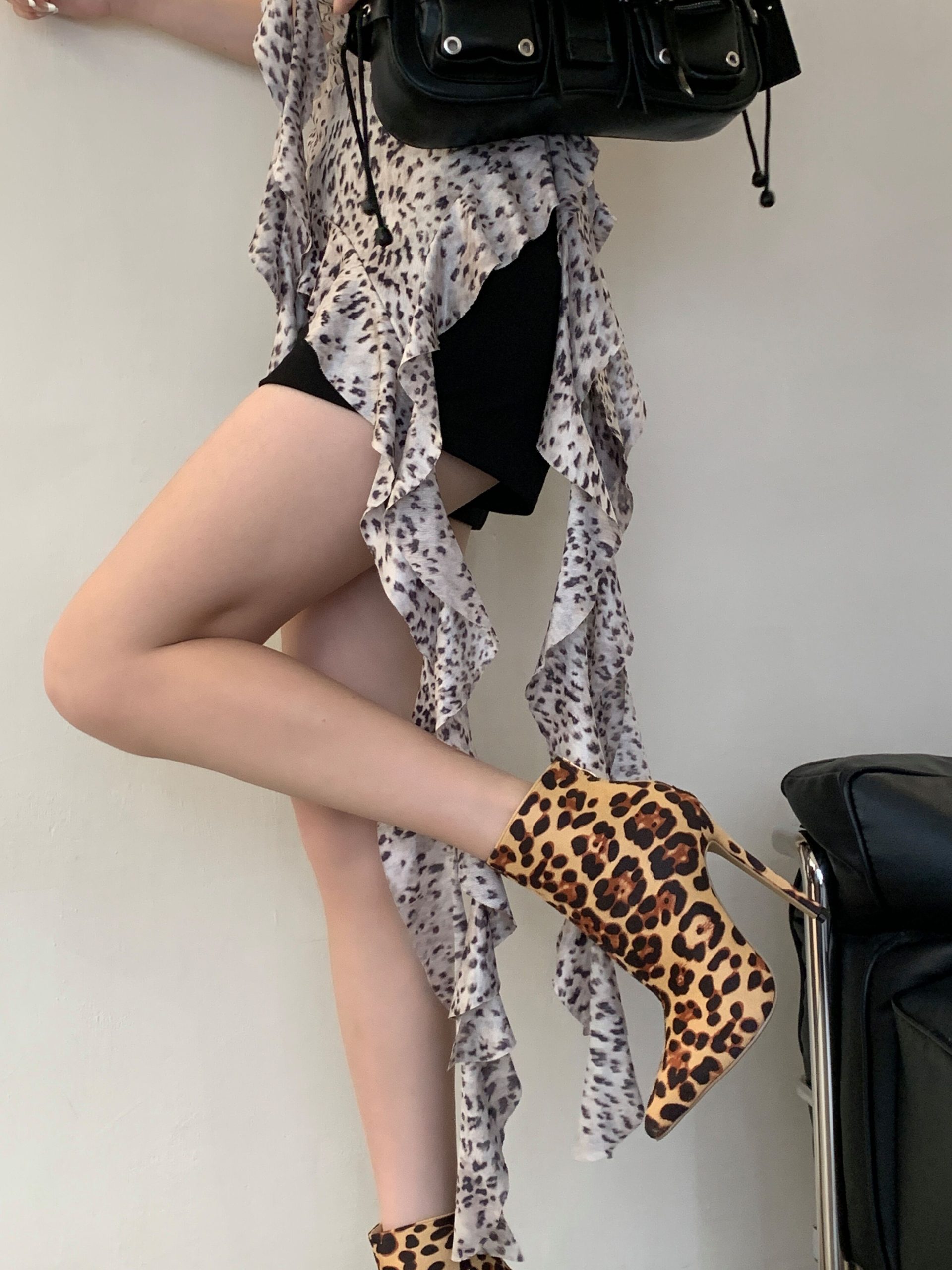 2025 New Style Women's Leopard Print Fashion Boots with Stiletto Heels - Image 2